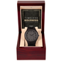 LebombaGifts® Timeless Boldness Collection: Wooden Watch
