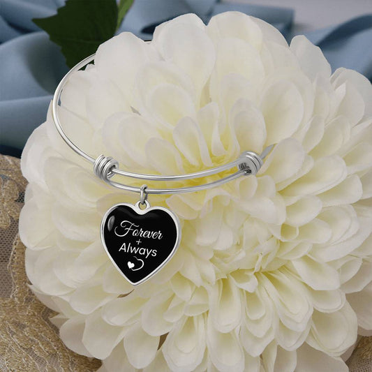 LebombaGifts® Forever+Always Luxury Bangle