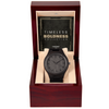 LebombaGifts® Timeless Boldness Collection: Wooden Watch